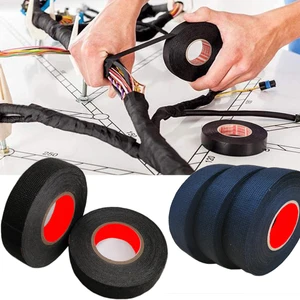 15Meter Width 9/15/19/25/32mm Electrical Insulation Heat-resistant Wiring Harness Tape  PET Bundle Flame Retardant Tape