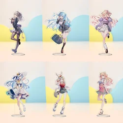 Japan Anime Hololive HoloFive Acrylic Figure Stand Mode Momosuzu Nene Yukihana Lamy Cartoon Pendant Keychain Desk Decor Gift