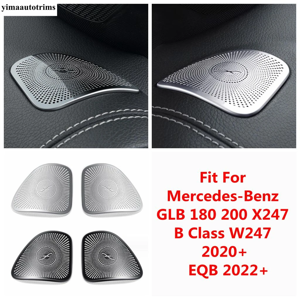 

Dashboard Air AC Outlet Vent Speaker Cover Trim Accessories For Benz B Class W247 & GLB 180 200 X247 2020 - 2024 & EQB 2022-2024