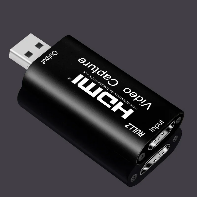 

Rullz HD 1080P 4K HDMI к USB 2,0 Карта видеозахвата DVD Камера ПК Коробка для записи игр для Youtube OBS потоковая трансляция в прямом эфире