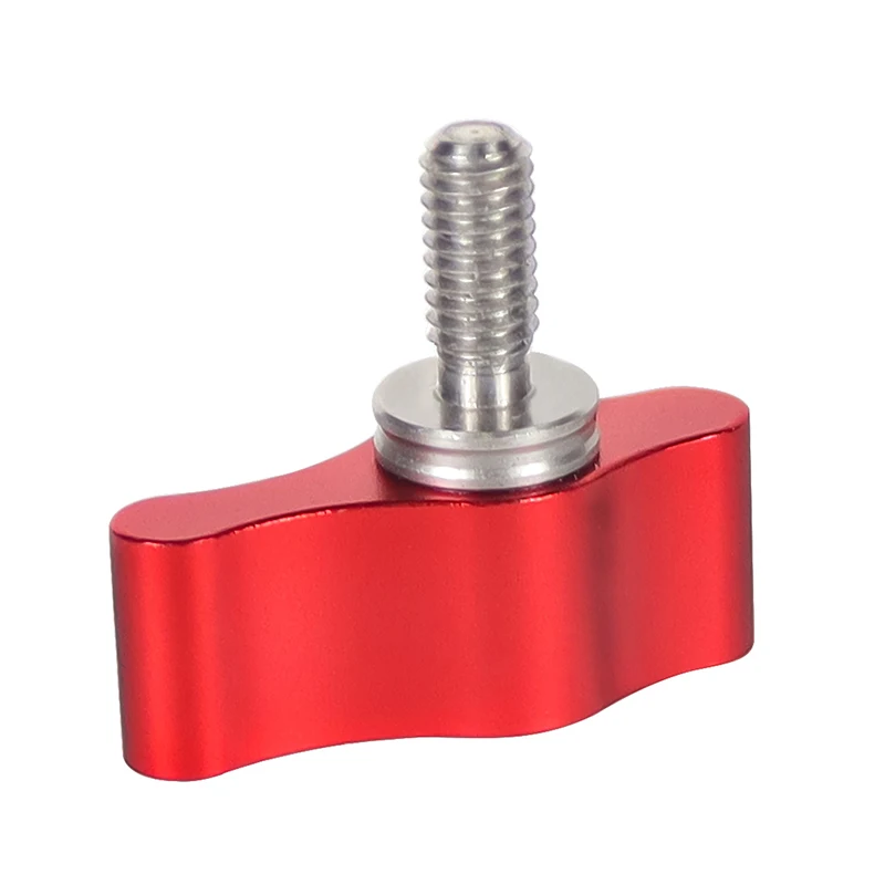 M4 M5 Thumb Screw Aluminum Alloy Handle Stainless Steel Screw Knob Manual Tighten Wrench Lock T Hand Cameras Tightening Screws