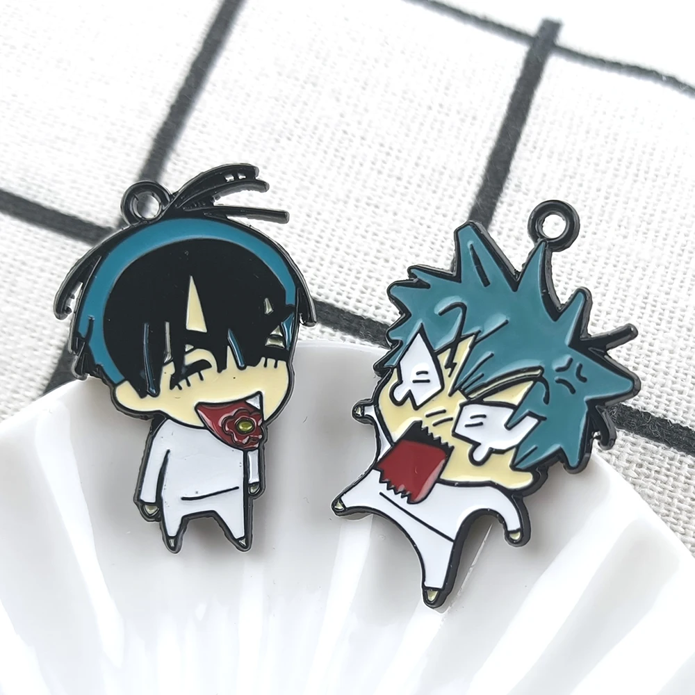New Cartoon Alien Stage Brooch Pins for Bag Hat Decor Creative Cool Anime Boy Ivan Lapel Badge Clothes Accessories Jewelry Gifts