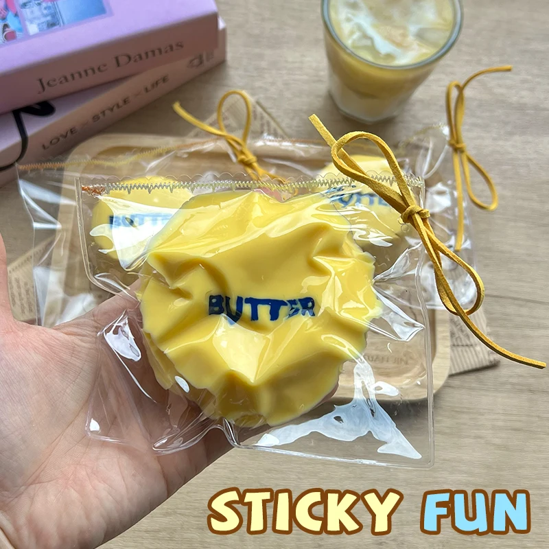 พุดดิ้งเนยซิลิโคนเกรดอาหาร Taba Squishy,สํานักงานความเครียดบรรเทาครีมนุ่ม Handmade Squeeze ของเล่น,ของขวัญคริสต์มาสฮาโลวีน