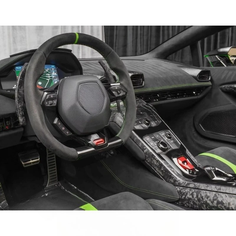 Dry Matte Forged Carbon Fiber Interior (Replacement) for Huracan LP610-4 LP580 EVO