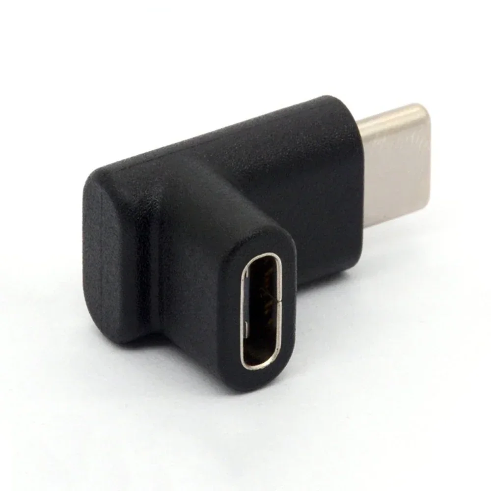 90 Degree Right Angle USB 3.1 Type C Male To Female Converter USB-C Adapter for Samsung Huawei Smart Phone Portable Connector