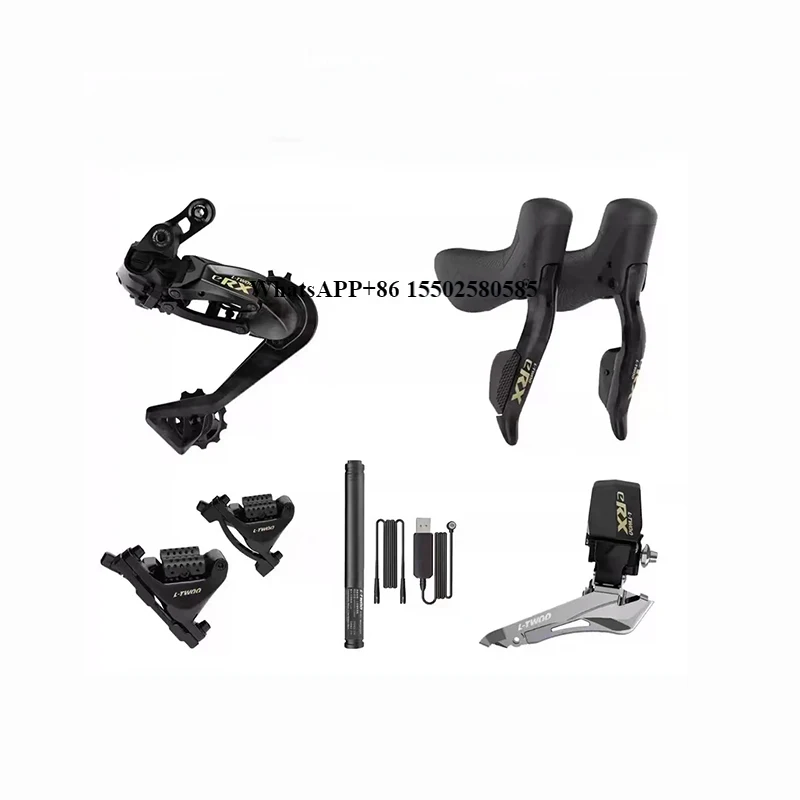

LTWOO ERX Road Bike Electronic Groupset 2x12s Carbon Fiber Shifter Derailleur Hydraulic Disc Brake E-Groupset