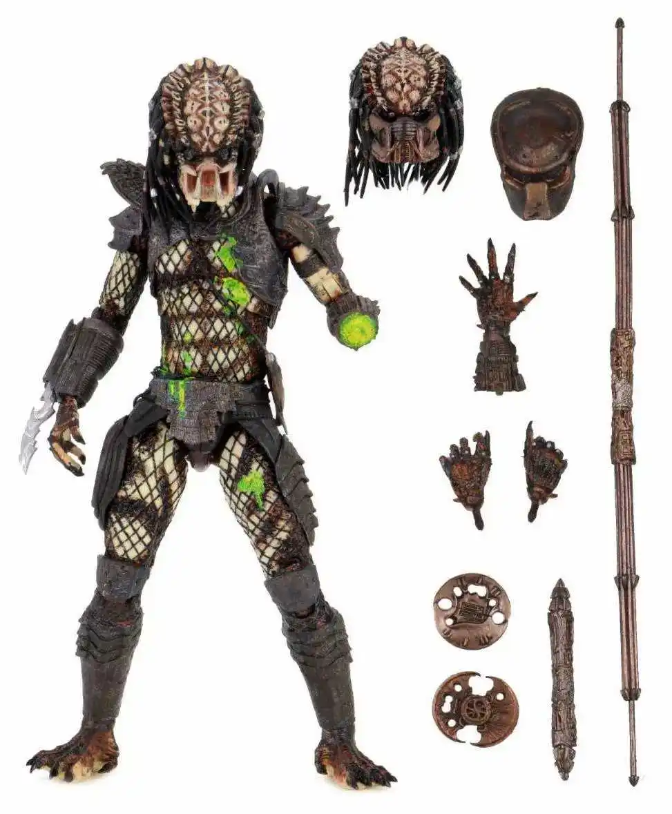 NECA51428 Predator P2 Flower Crab City Hunter Battle Damage 7 inches