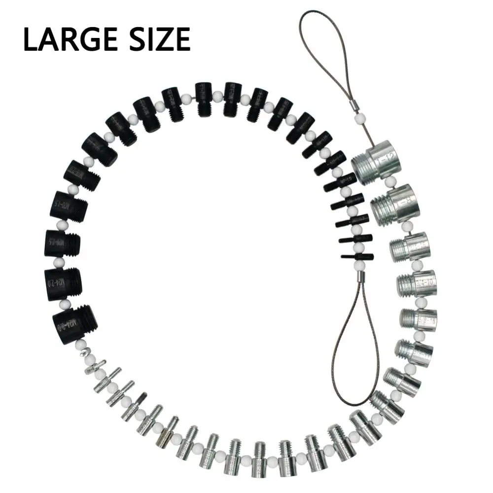 Precise Measurement Bolt Nut Screw Measurement Versatile Inspection Tool Easy To Use Time-saving Thread Tester Durable Top-rated