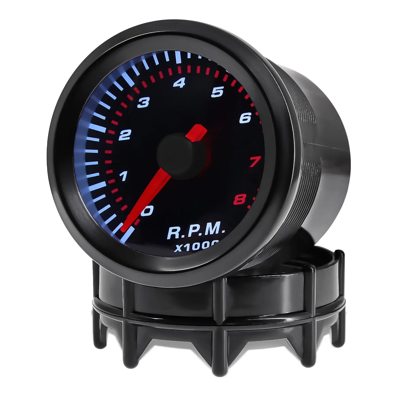 Smoked Lens 12V Car Gauge 52mm Tachometer Turbo Boost Meter BAR PSI Water Oil Temp Gauge Oil Press Voltage Vacuum for Gasoline