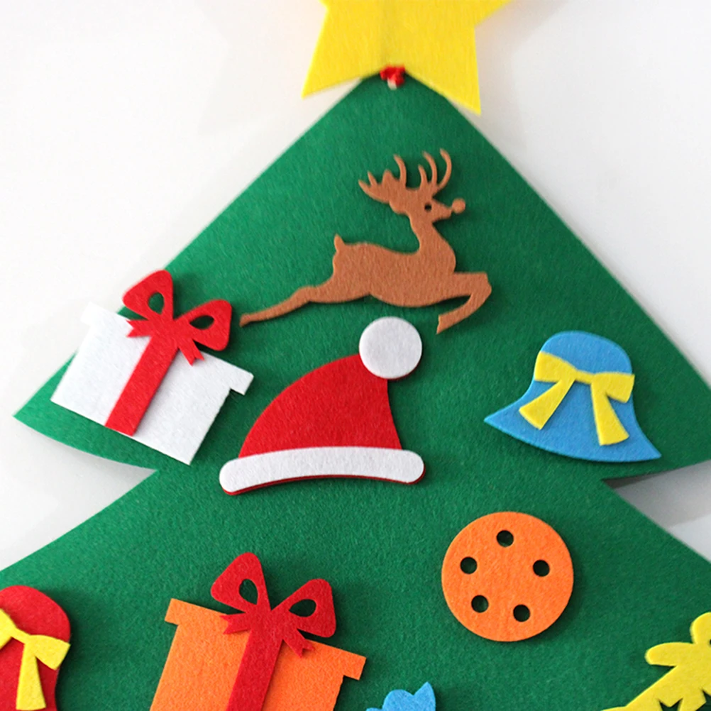 

Christmas Tree Pendant Kids Advent Calendar for Children Calendars Hanging Three-dimensional