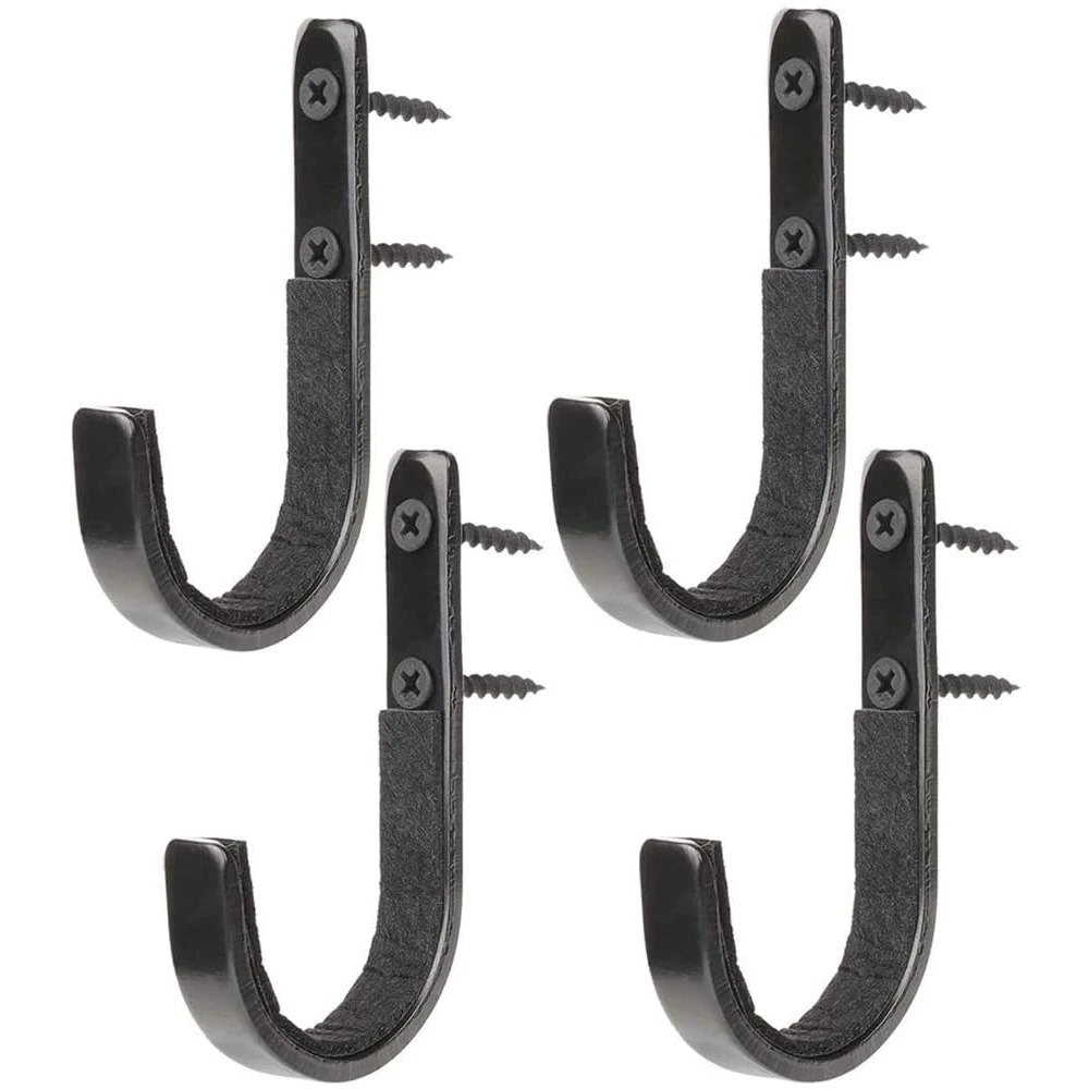 2022 Gun Rack Gun Racks Storage Rifles Shotgun Hooks Wall Mount Hangers for Any Rifles Shotguns Archery Bow with Soft Padding