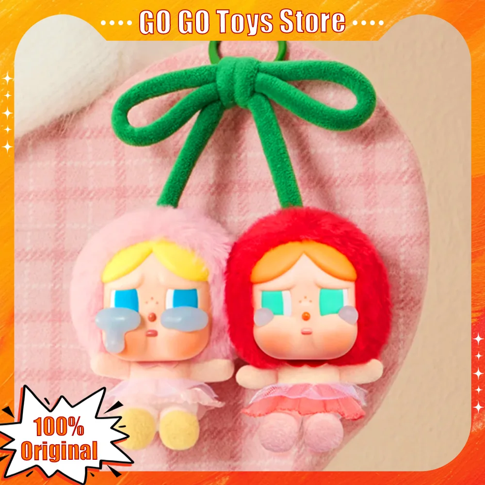 

Crybaby Crying for Love Series Vinyl Face Doll Hanging Card Cute Love You Cherry Much Collection Pendant Toy New Genuine Figure
