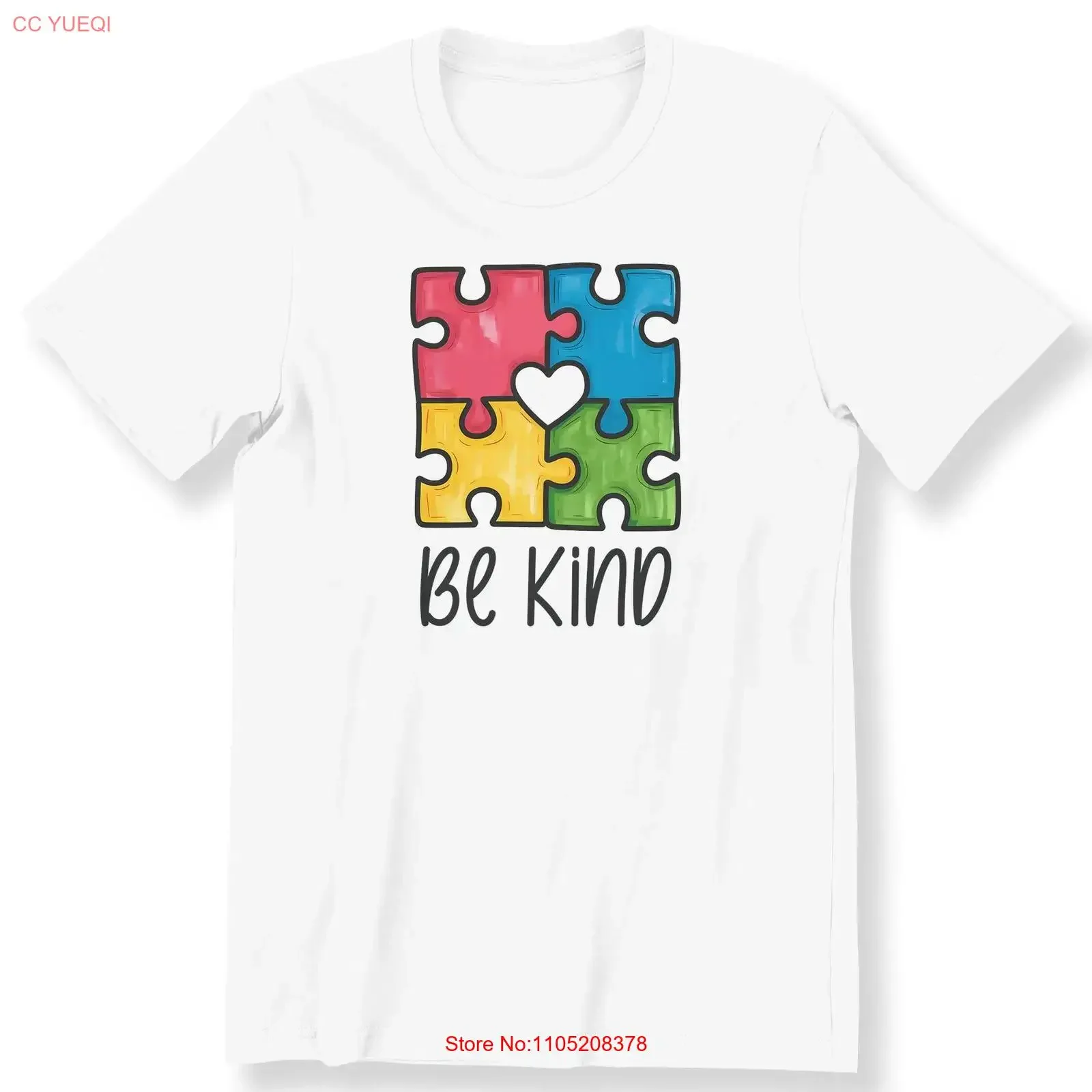 

Be Kind Autism Awareness For And Kids T Shirt Autistic People vintage Washed Comfortable Stylish fashion Breathable Versatile