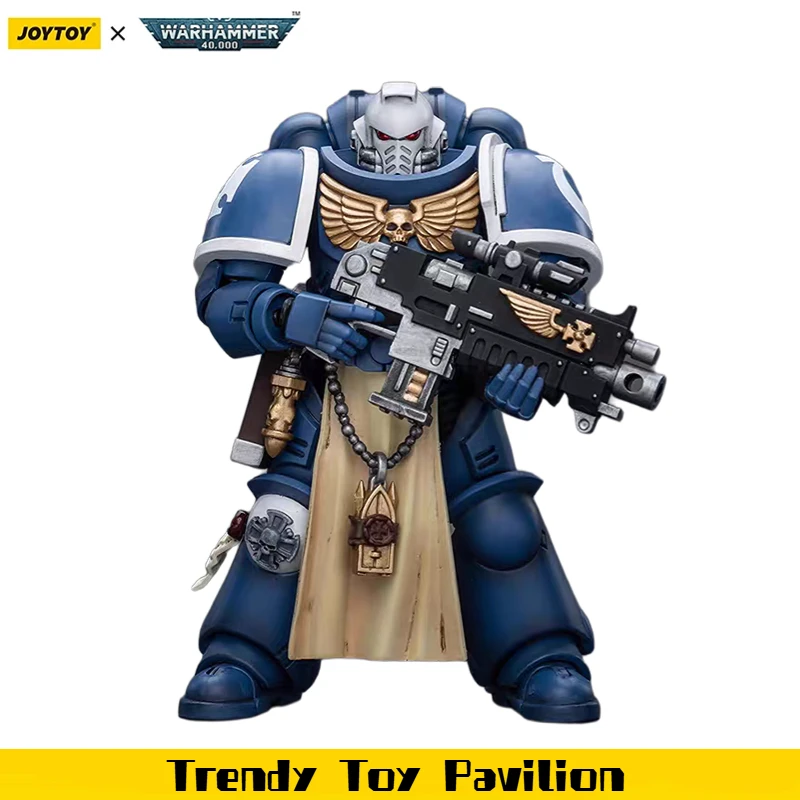 

【JOYTOY】Warhammer 40K Ultramarines Sternguard Veteran с болтовой винтовкой 1/18 Фигурка Игрушка