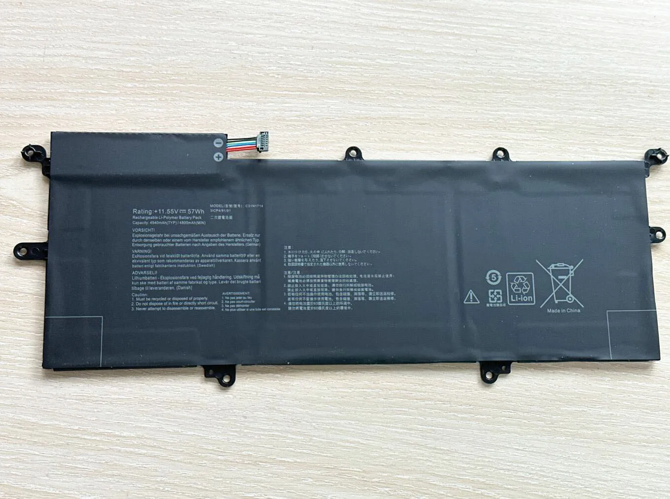 C31N1714 Battery for ASUS UX461U UX461UN UX461FA UX461FN UX461UA Laptop battery