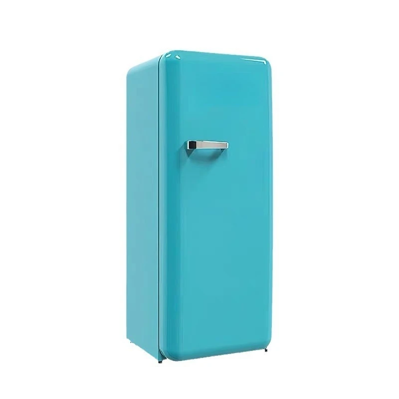 BC-330RDE retro single door refrigerator 281L frozen refrigerated Internet celebrity large capacity orange cat orange