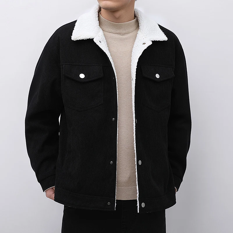 Harajuku sıcak erkek kış ceket moda büyük boy Parka kore erkek balon ceket kadın kış yün ceket 3XL