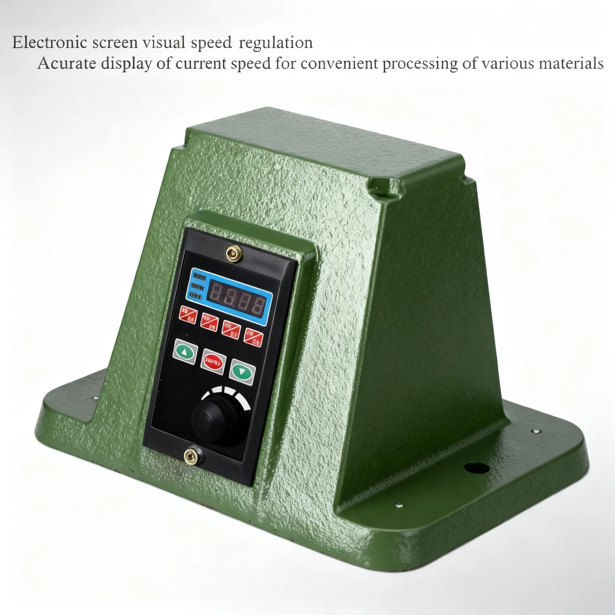 220V Variable Speed Mini Bench Grinder, Desktop Electric Polisher for Wood Carving, Art Craft & Handmade Engraving