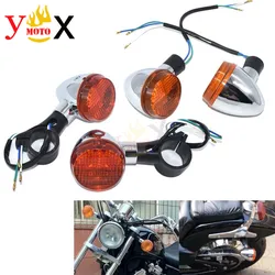 VT 400/750 VLX 400/600 Front/Rear Turn Signal Light Indicator For Honda Shadow VT400 VT750 Steed 400 600 Magna 250/750 VTX1300