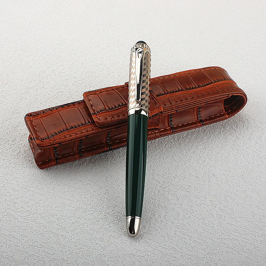 

Premium Vintage Twist Cap Ballpoint Pen Business Office Home School Supplies Heavy Duty Metal Office Business Rollerball Pen