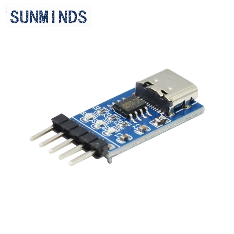 Type C USB to TTL serial port ch340n module upgrade MCU download brush line