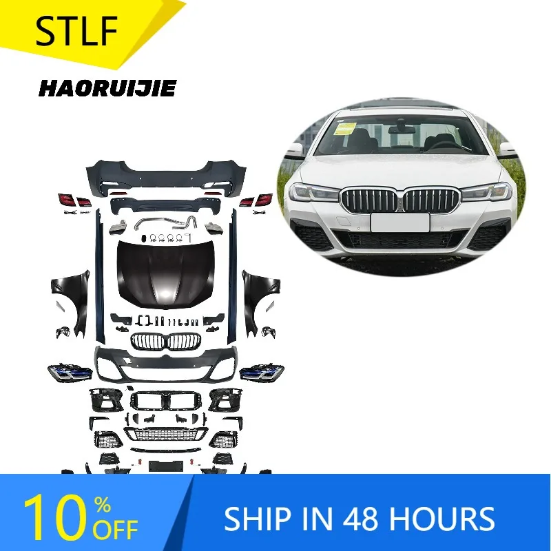 Zuimi الراقية عالية الجودة الجسم أطقم مصدات السيارة الأمامية مادة PP ل 5 سلسلة F10 ترقية قديمة جديد G30 M-TECH طقم الجسم #1