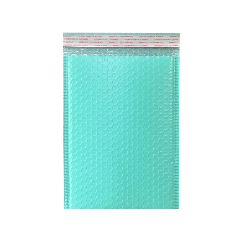 20 pçs colorido rosa preto azul bolha mailer auto-selo embalagem suprimentos de negócios envelopes acolchoados à prova de choque sacos de correio
