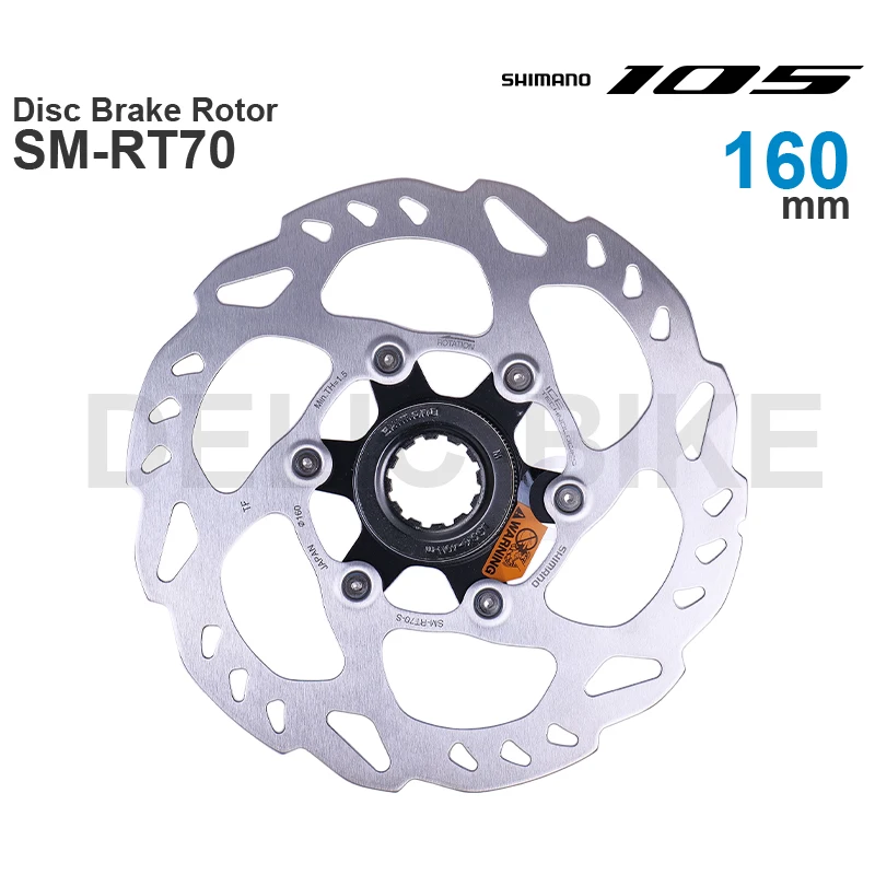 Shimano 105 SLX  SM-RT70 CENTER LOCK Disc Brake Rotor 203/180/160/140 mm Genine part