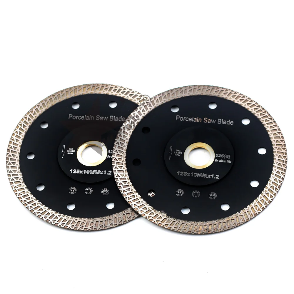 1pc 5"125mm,Super Thin Premium Continuous Rim Tile Saw Diamond Blades,for Cutting Porcelain Tiles Granite Marble Ceramics