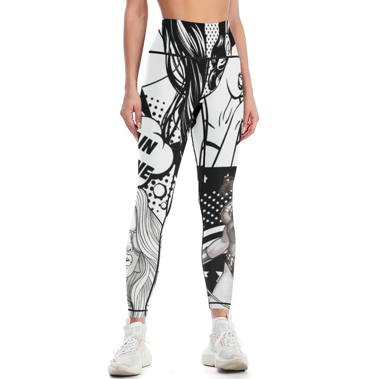 

I LOVE SQUATS Leggings gym top Leginsy push up exercise clothing for for girls Womens Leggings