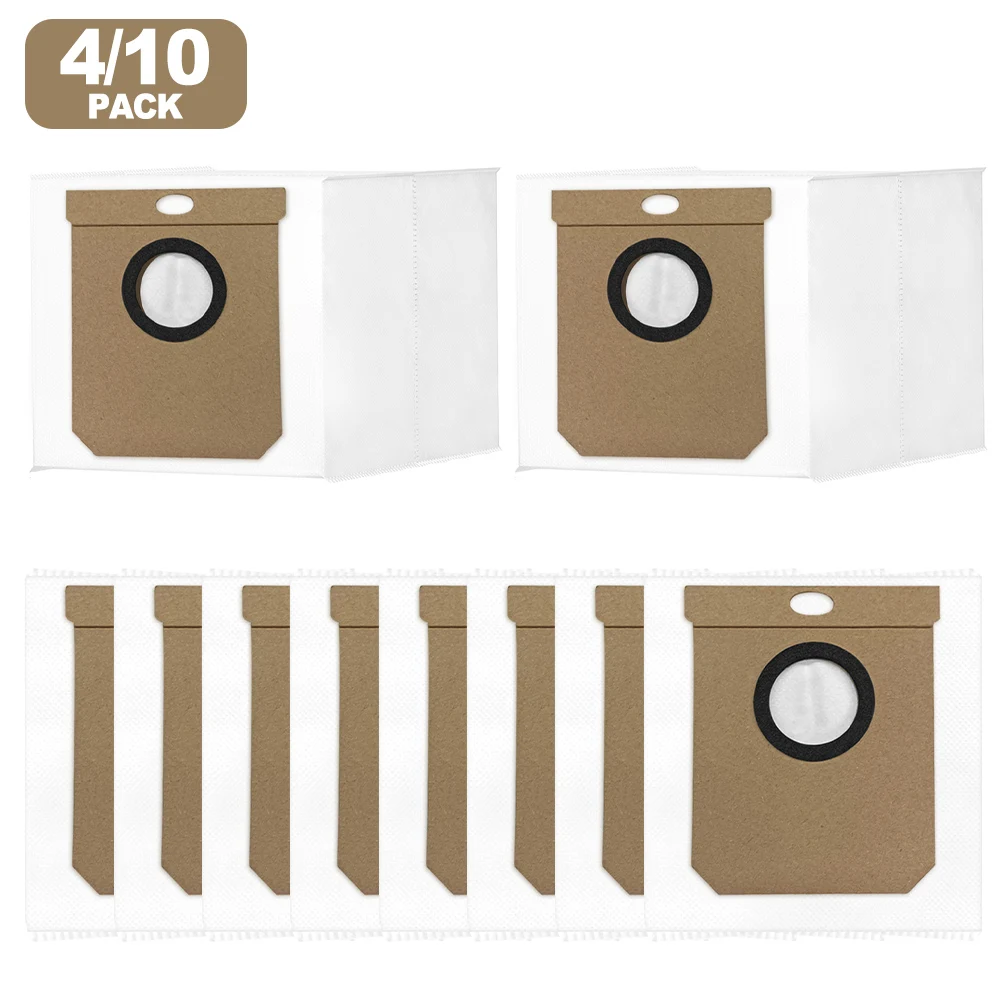 4/10pcs Vacuum Cleaner Dust Bags Cleaning Tools Replacement For Polaris PVCR 4250/4260 Robot Vacuum Cleaner Accessories