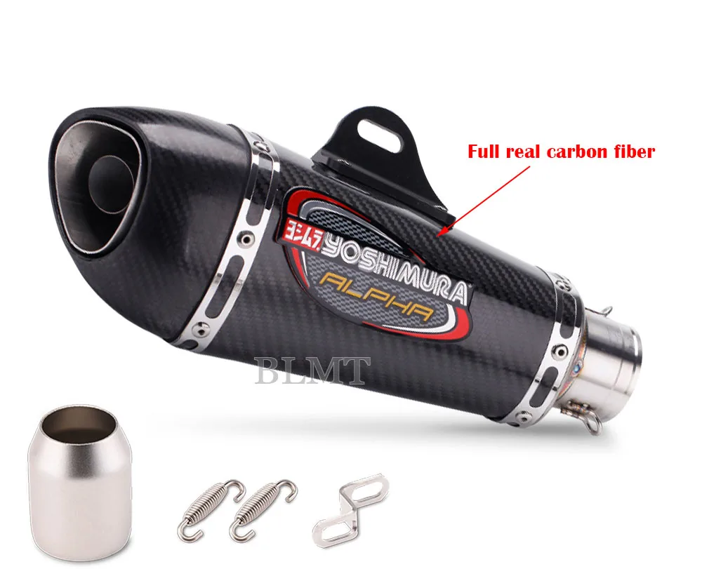 51 مللي متر دراجة نارية العادم الأنابيب يوشيمورا الهروب موتو الخمار عن Z650 Z900 ER6N R1 R3 MT07 MT09 S1000RR CBR650 مع ديسيبل القاتل #4