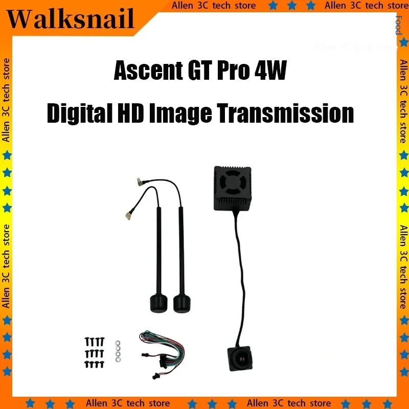 CADDX Walksnail Ascent Gt Pro 4w Digital Hd Fpv Transmitter Long Range Drone Video Transmission System Parts And Accessories