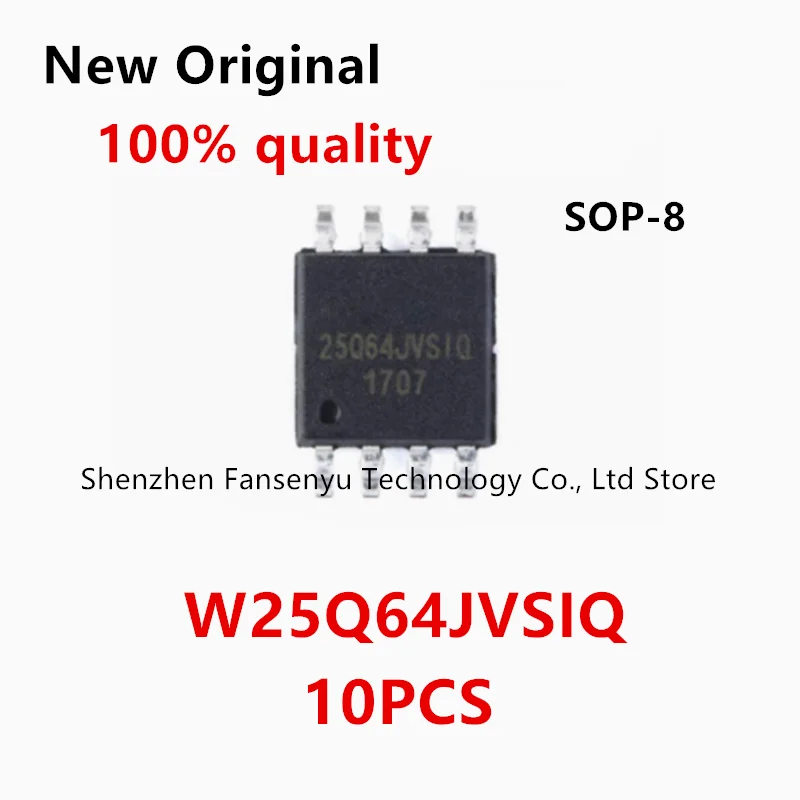

(10piece)100% New 25Q64JVSIQ W25Q64JVSIQ 25Q64JVSSIQ W25Q64JVSSIQ sop-8 Chipset