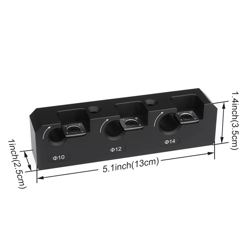 超硬インサートdowelメーカー、木製ダボロッド、木製バーメーカー、メートル法3穴、3つのカーバイドブレード