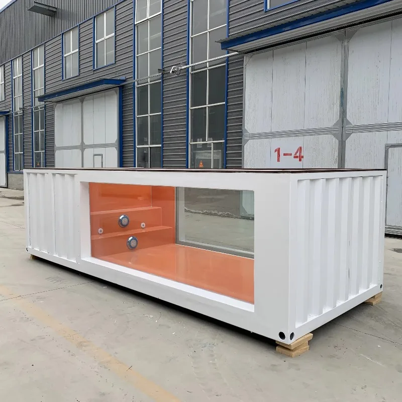 Family Swim Pool Spa Custom Glass Window Outdoor Frp 20ft 40ft Feet Above Ground Outdoor Fiberglass Container Swimming Pool