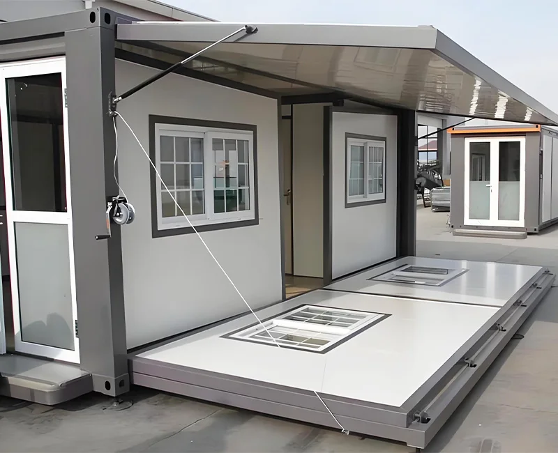Customized 20ft Foldable House Prefab Modular Home Expandable Container House Factory Direct Low Price