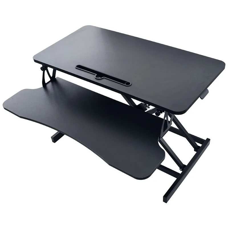 Stand-up computer lift table, sit-stand alternate folding workbench, monitor notebook, desktop computer