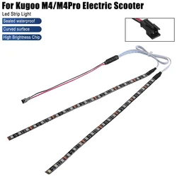Flashlight Light LED Strip for Kugoo M4 /M4 Pro Waterproof Night Warning Lights Parts Replacement Electric Scooter Accessories