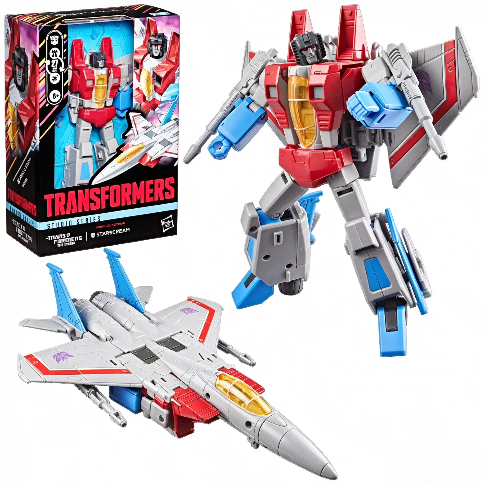 [Preventa] Colección Hasbro Transformers Studio Series MTMTE Los Transformers: La película Voyager Class Starscream G2248
