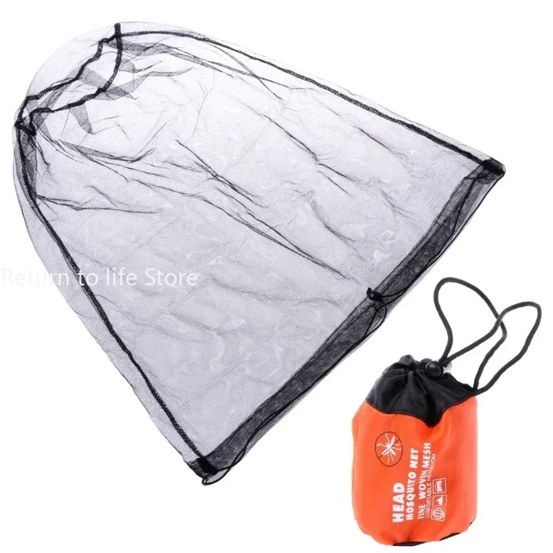 

Mosquito Head Net Face Cover Bug Proof Protection for Hiking Camping Fishing Safari Backpacking Outdoor Gear