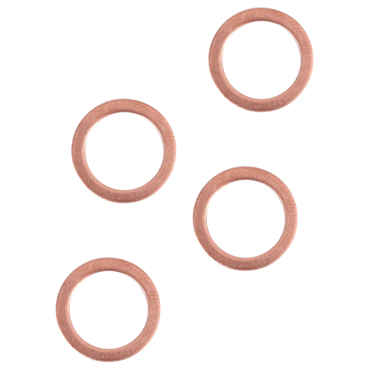 A16Z 20 pcs 10mm x 14mm x 1mm copper washer seal spacer seal