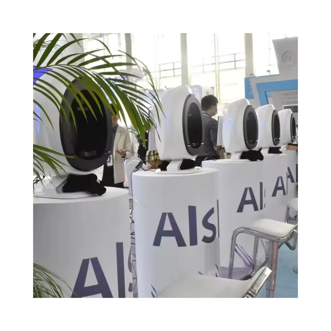 AISIA Q1 3D AI เครื่องวิเคราะห์ผิวหน้าการตรวจจับการวินิจฉัยปัญหาผิวหนัง 8 Spectrum การวิเคราะห์ระดับมืออาชีพอุปกรณ์ร้านเสริมสวย