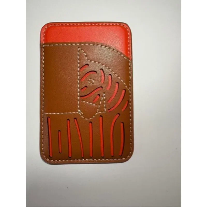 Сумка для магнитных карт Держатель для карт на задней панели чехла для мобильного телефона подходит для Apple 17, Apple 16, Apple 15 Series