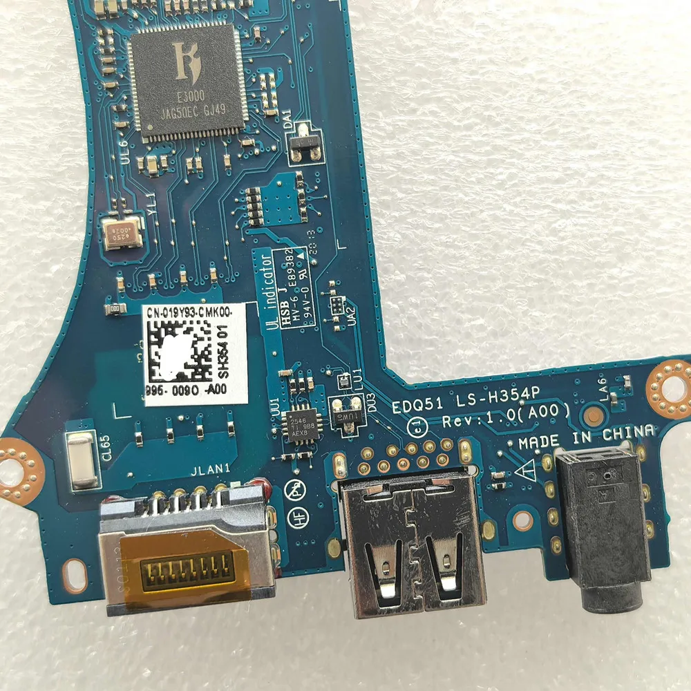 Beke Nowy Oryginalny LS-H354P Do Dell Alienware M15 R2 ED051 Płytka Audio USB 019Y93 19Y93 CN-19Y93 Szybka Wysyłka