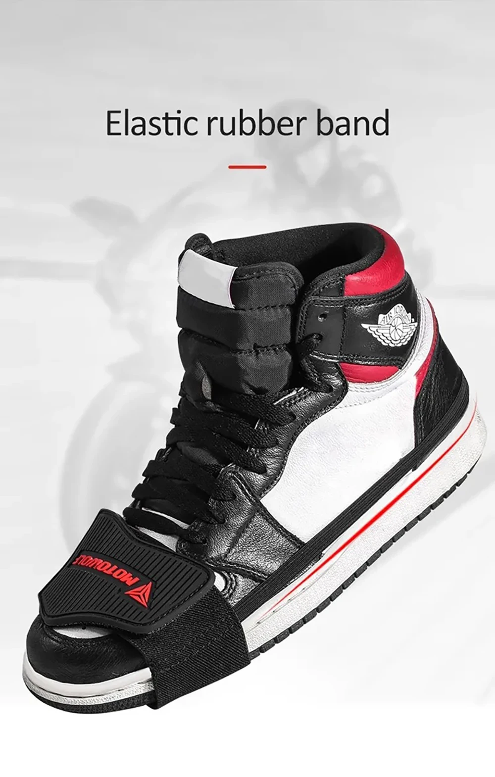 Verstellbarer Motorrad-Schalthebel-Schutz, Rutschfester Getriebeschuhschutz, Moto-Stiefel-Schalterschutz Zubehör – Detail 4