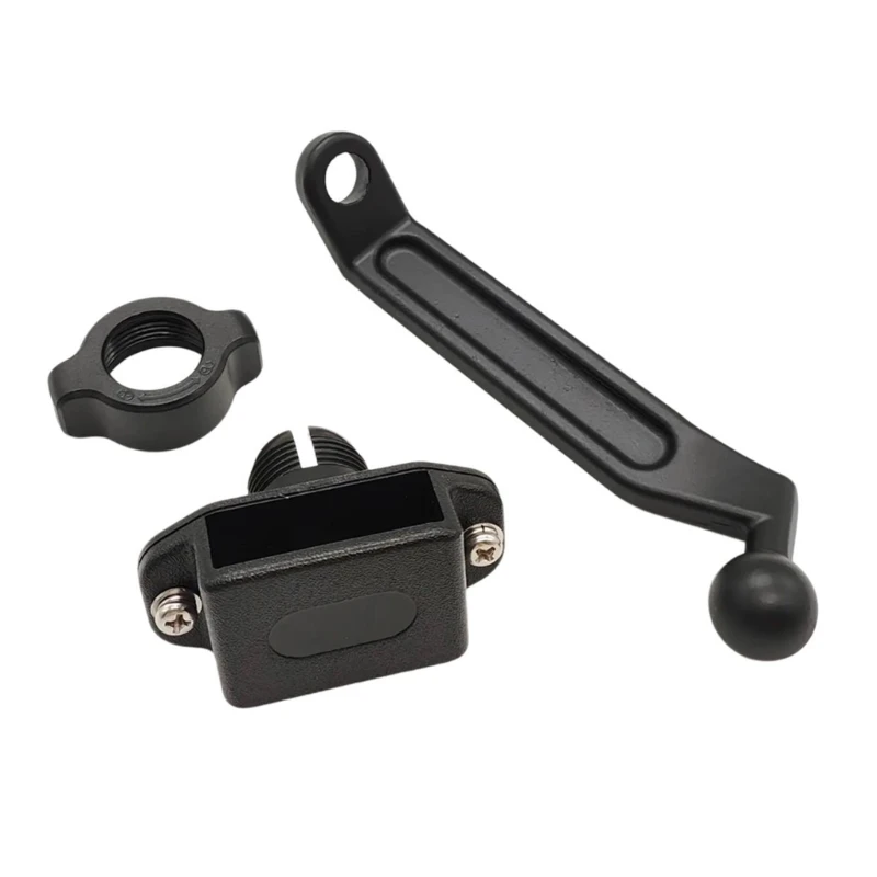 Motorcycle WalkieTalkie Mount, Bike Two Way Radios Holder, QuickInstall Handlebars Clip for Bike Scooters Radios Clamps