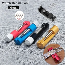 Metal Watch Repair Tool Strap Link Pin Remover for Watchmakers with Pack of 3 Extra Pins Mini Watchband Tools Remover Adjust