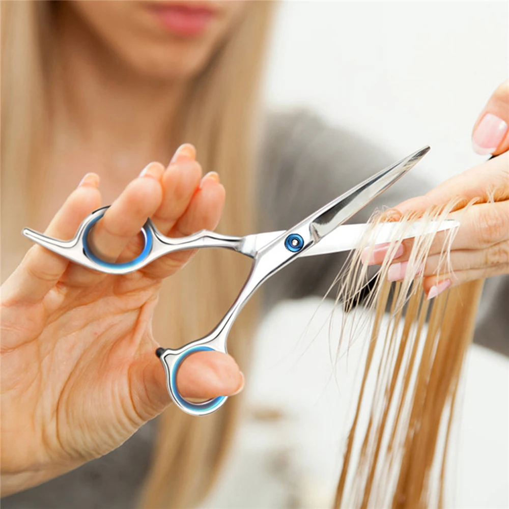 전문 이발 가위 키트, 얇은 쵸피 헤어 미용 도구, 가위, 리미트 빗, 옷, 클립, 브러시 세트, 10 개