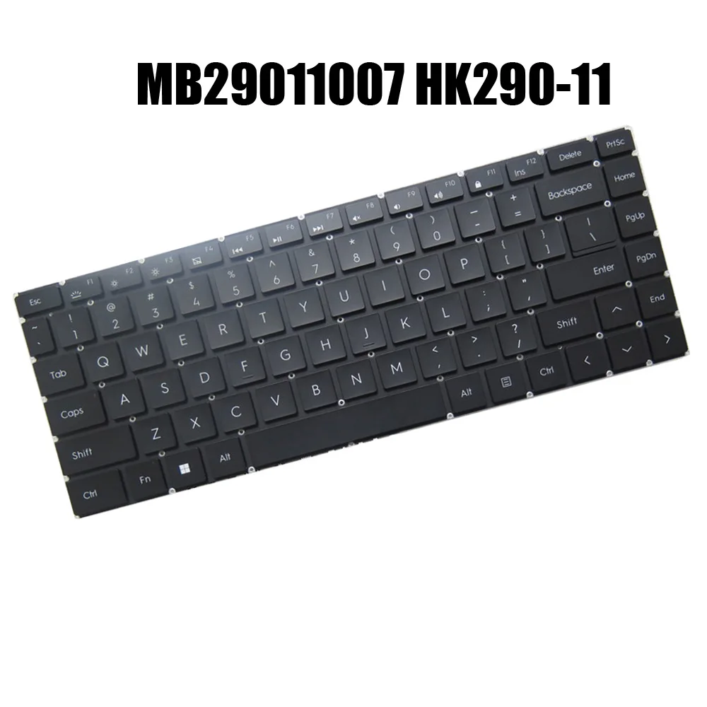 Laptop Keyboard MB29011007 HK290-11 United States US With Backlit Black New